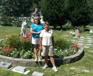 Rome Pet Cemetery Cara & Lisa